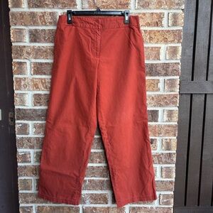 Eileen Fisher Rust Ankle Pants